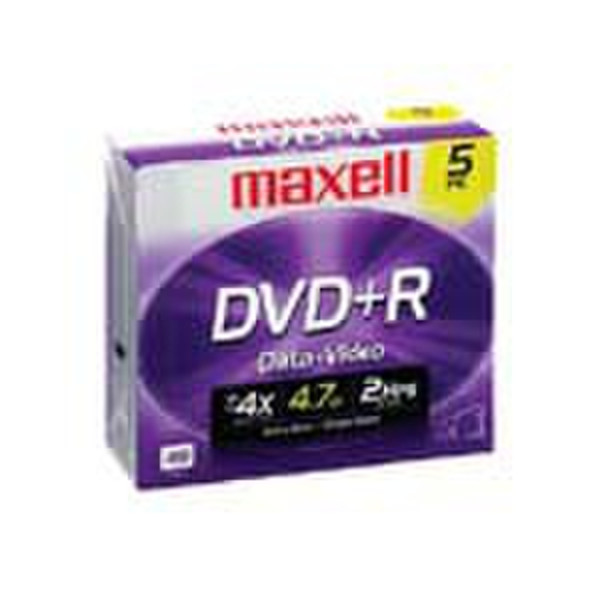 Maxell DVD+R 4.7ГБ DVD+R 5шт