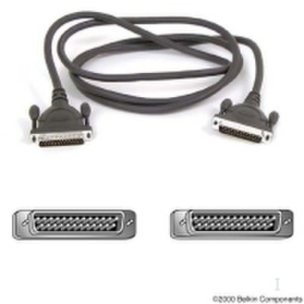 Belkin Pro Series Non-IEEE 1284 Parallel Switchbox Cable 4.5м Черный кабель для принтера