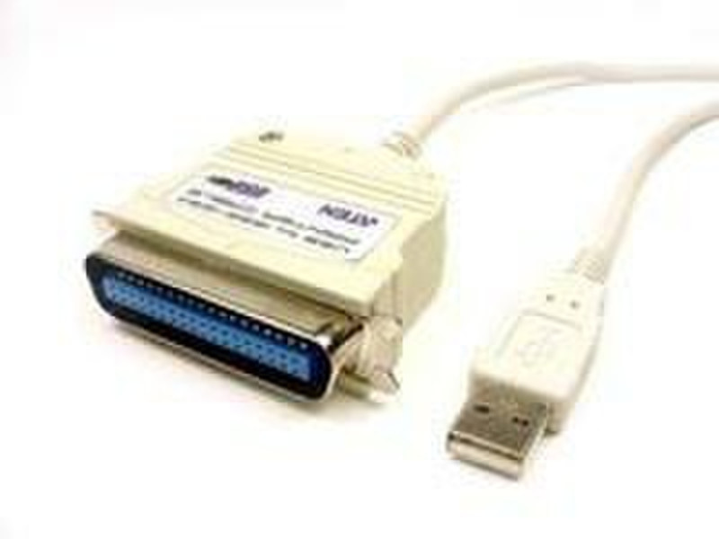 Cables Unlimited 6ft Bi Directional Adapter USB Параллельный Серый кабельный разъем/переходник