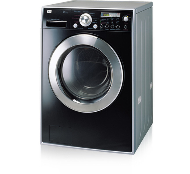 LG F12684FDS freestanding Front-load 10kg 1200RPM A+ Black washing machine