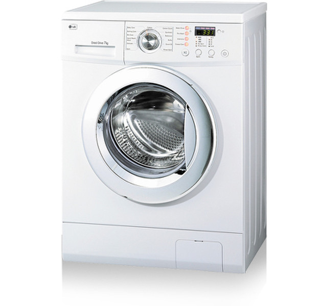 LG WD-14701TDP freestanding Front-load 7kg 1400RPM A+ White washing machine