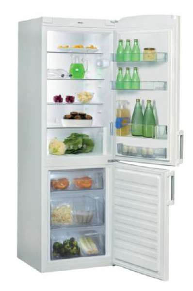 Whirlpool WBE 3412 A+ W Отдельностоящий 342л Белый холодильник с морозильной камерой