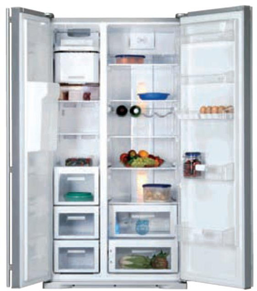 Beko GNE 35730 X freestanding 573L Silver side-by-side refrigerator