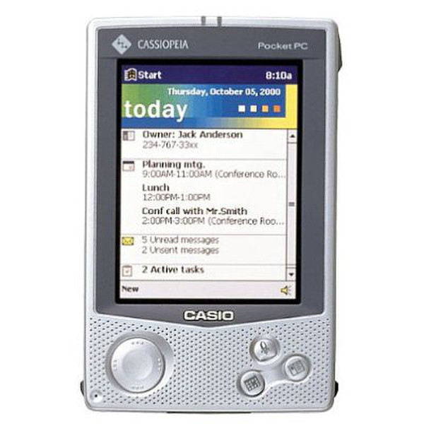 Casio Cassiopeia E-125 3.8Zoll 240 x 320Pixel Touchscreen 250g Silber Handheld Mobile Computer