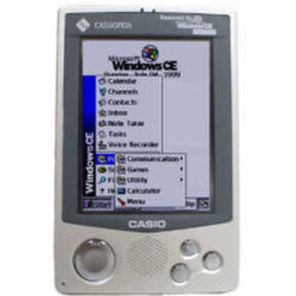 Casio Cassiopeia E-100 3.8Zoll 240 x 320Pixel Touchscreen 255g Silber Handheld Mobile Computer