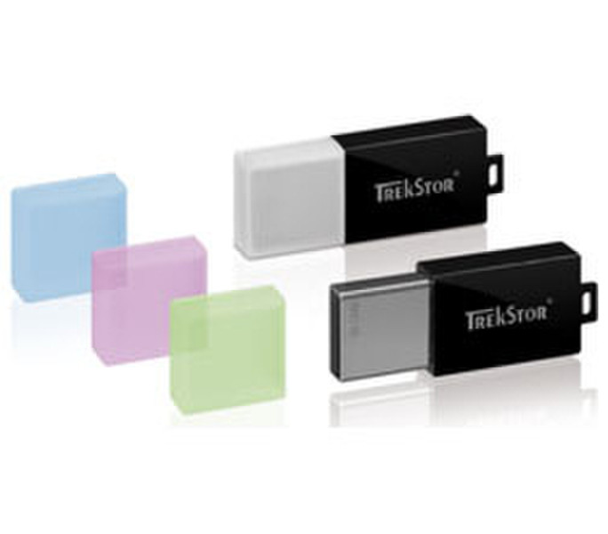 Trekstor 52224 8ГБ USB 2.0 Тип -A Черный USB флеш накопитель