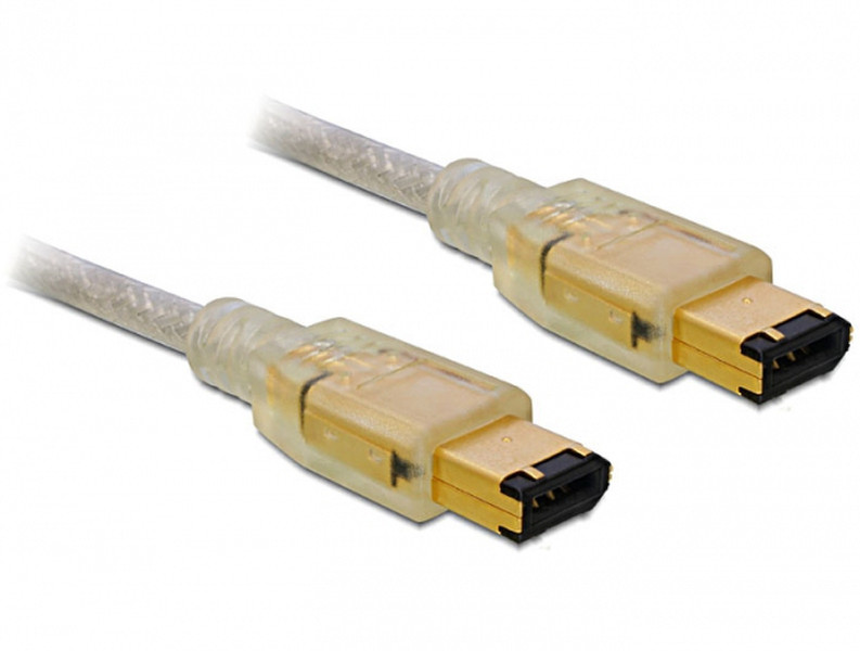 DeLOCK FireWire A/A, 3.0m 3m Grey firewire cable