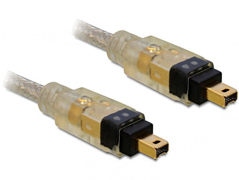 DeLOCK FireWire A/A, 1.0m 1м Серый FireWire кабель