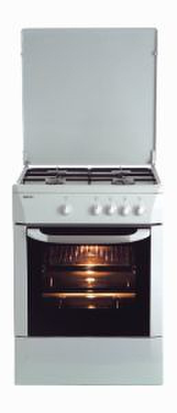 Beko CS 61010 S Freestanding Gas hob White