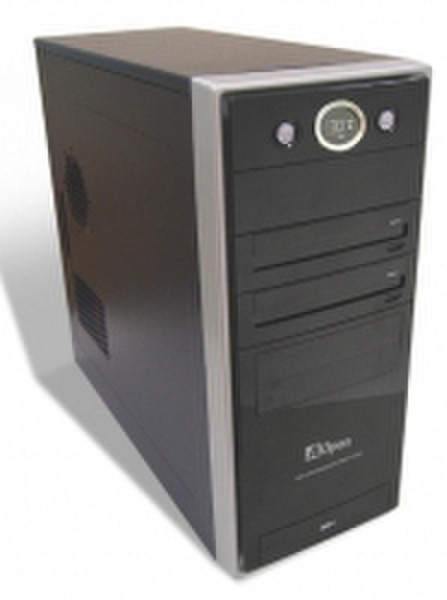 Aopen ES45D Midi-Tower 350W Black computer case