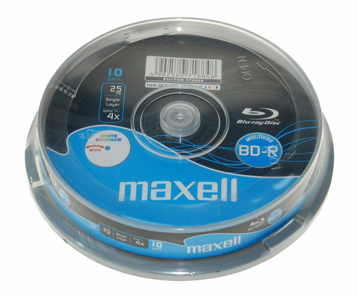 Maxell BD-R 25GB BD-R 10pc(s)