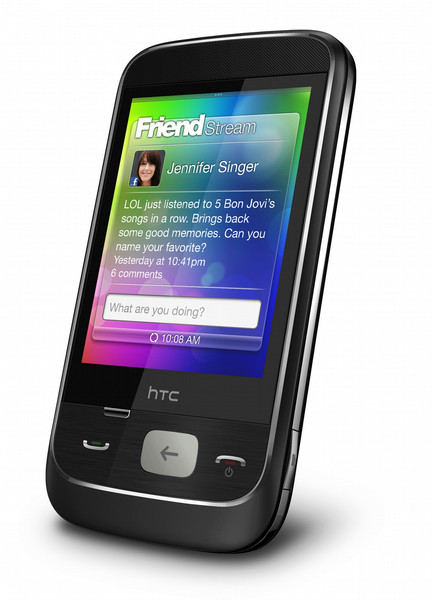 HTC Smart Одна SIM-карта Черный смартфон