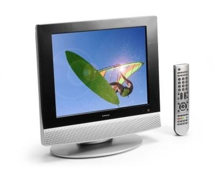 Lenco portable TFT TV with integrated DVD player 15Zoll Silber LCD-Fernseher
