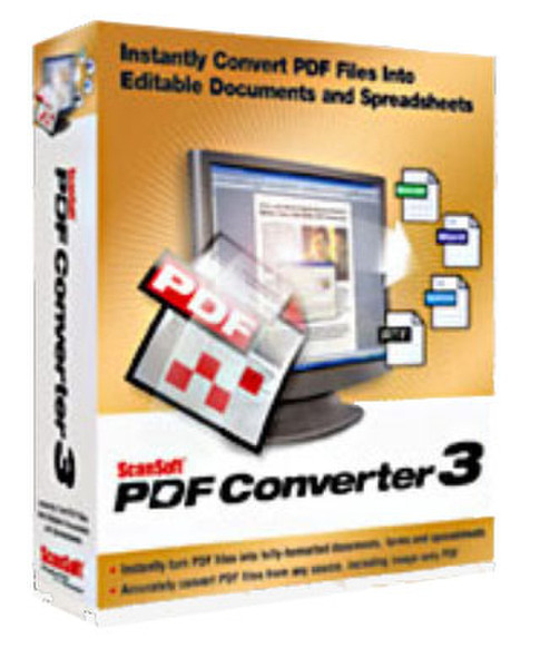 Nuance PDF Converter 3 Enterprise, 101-250u, 2 Year Maintenance