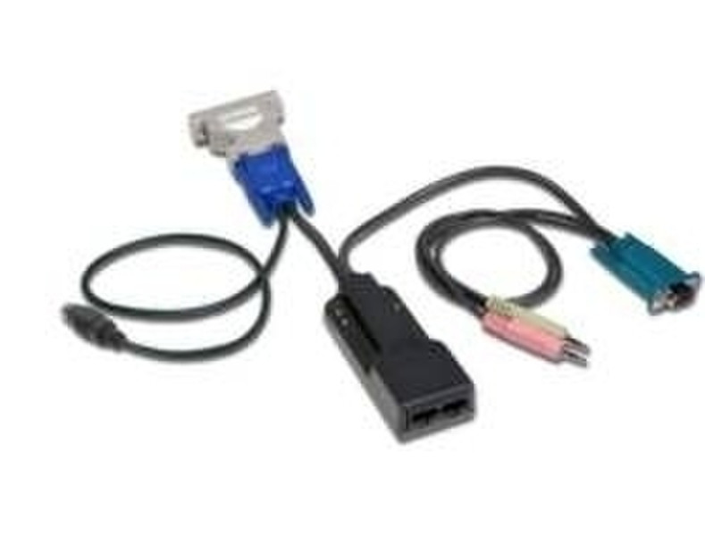 Vertiv Dual UTP server interface module Черный кабель клавиатуры / видео / мыши