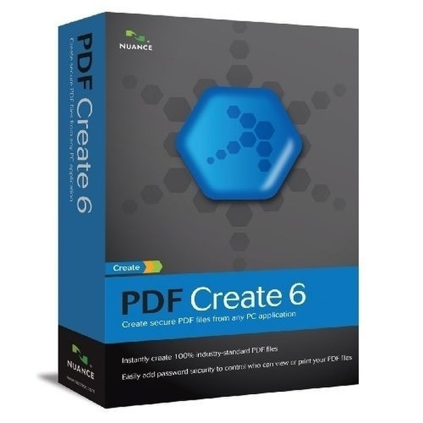 Nuance PDF Create! Create 6