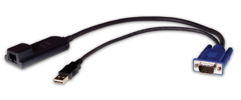 Vertiv DSAVIQ-USB2 0.35m Black KVM cable