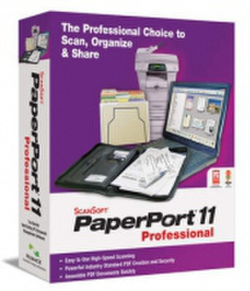 Nuance PaperPort Professional 11, 15-50u, EDU, ENG