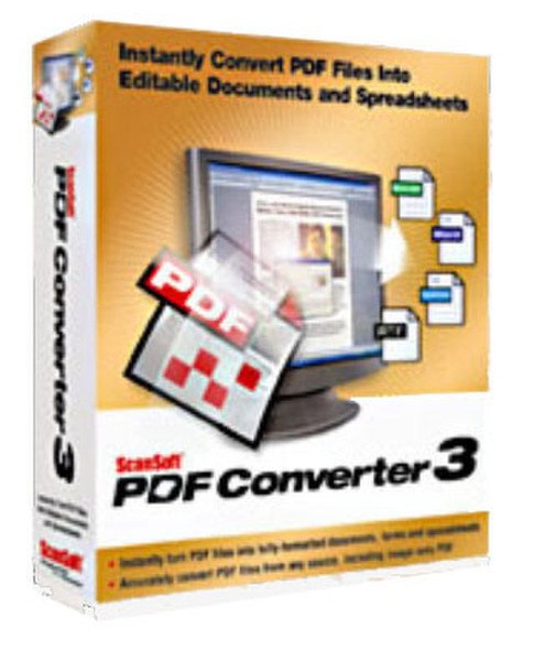 Nuance PDF Converter 3 Enterprise, 101-250u, 1 Year Maintenance