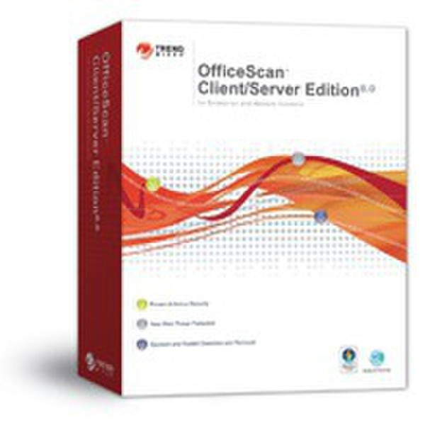 Trend Micro OfficeScan Client/Server Suite Standard 10, 12m, 51-100u, Edu