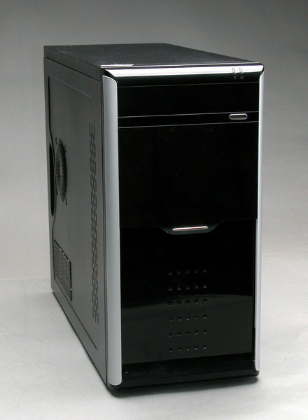 Antler TX-312 Micro-Tower 450W Black,Silver computer case