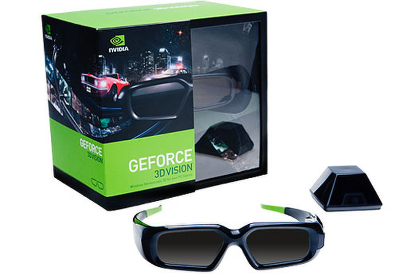 Nvidia GeForce 3D Vision Kit Steroskopische 3-D Brille