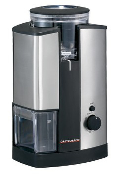 Gastroback 42602 165W Black,Silver coffee grinder