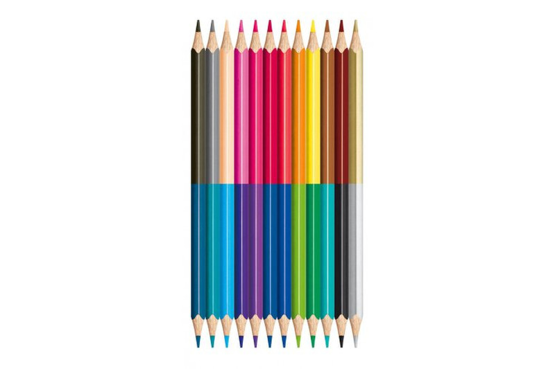 Maped Color'Peps Duo 12шт цветной карандаш