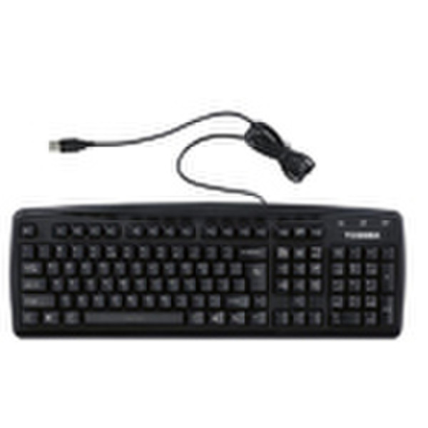 Toshiba USB Keyboard (US) USB Schwarz Tastatur