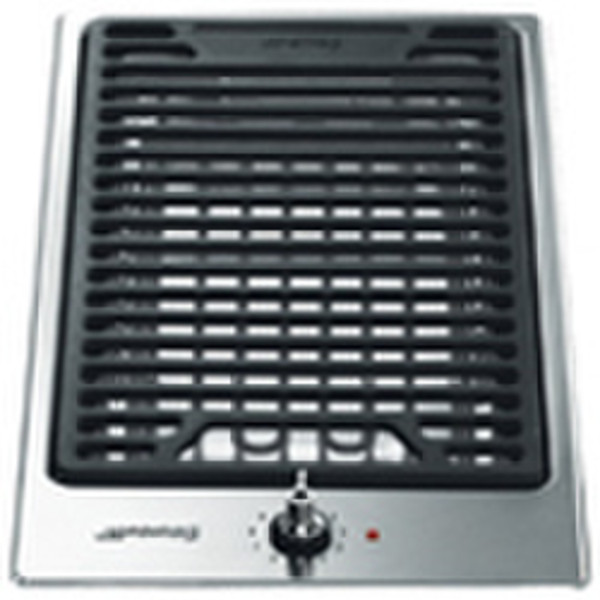 Smeg PDXS30B-1 1800W Stainless steel barbecue