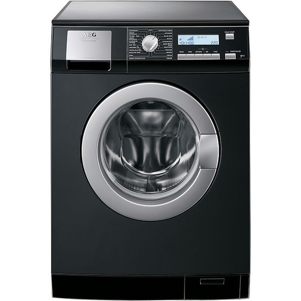 AEG L74850B freestanding Front-load 7kg 1400RPM Black washing machine