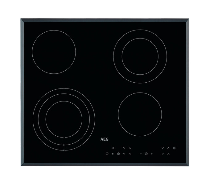 AEG HK634030FB Встроенный Electric hob Черный