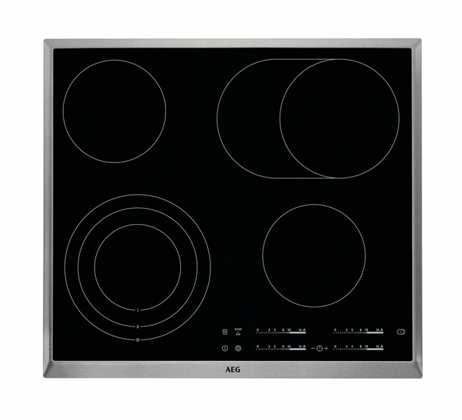 AEG HK654070XB Встроенный Ceramic hob Черный