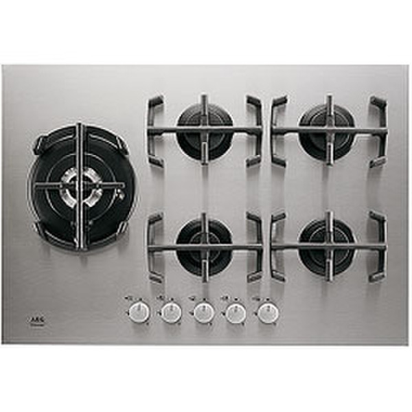 AEG 75580G-M built-in Gas hob Stainless steel hob