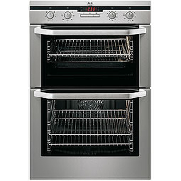 AEG D4111-6-M Elektro Edelstahl Backofen