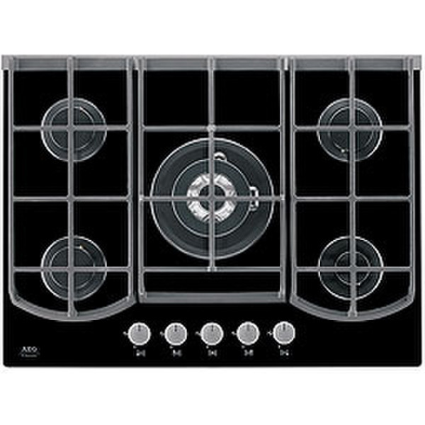 AEG 75857G-B Встроенный Gas hob Черный плита