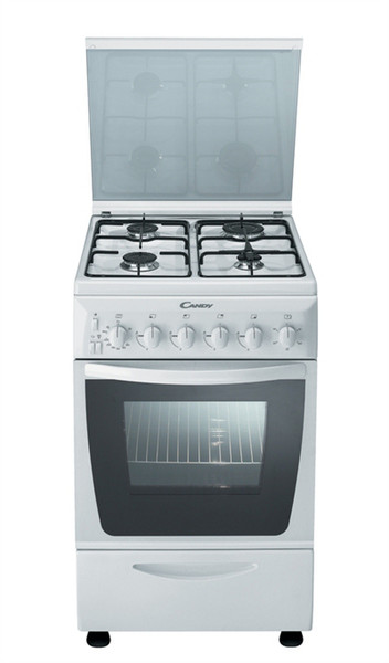 Candy CGG 5611 SBW Отдельностоящий Gas hob Белый