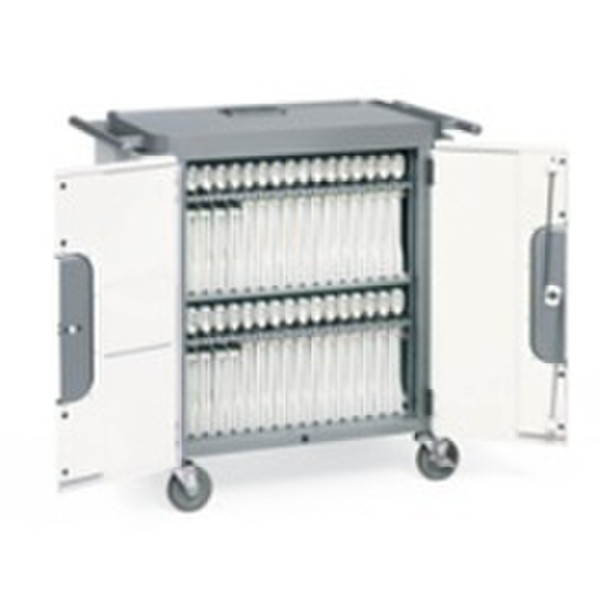 Apple Bretford Laptop Mobility Cart Silver rack