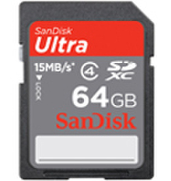 Sandisk Ultra SDXC 64GB SDXC memory card