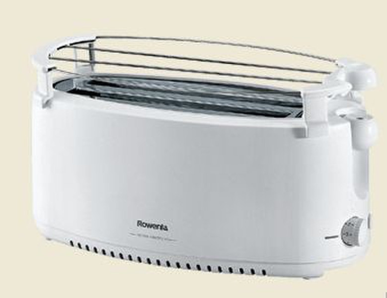 Rowenta TP 045 4Scheibe(n) 1350W Weiß Toaster