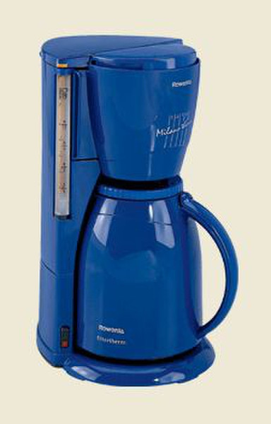 Rowenta CT 214 freestanding Semi-auto Drip coffee maker 1L Blue