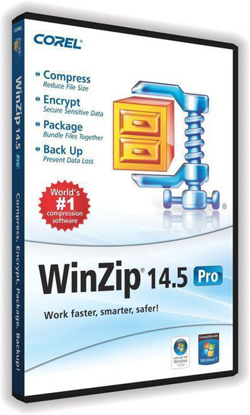 Corel WinZip 14 Pro, 500-999U, UPG, FR