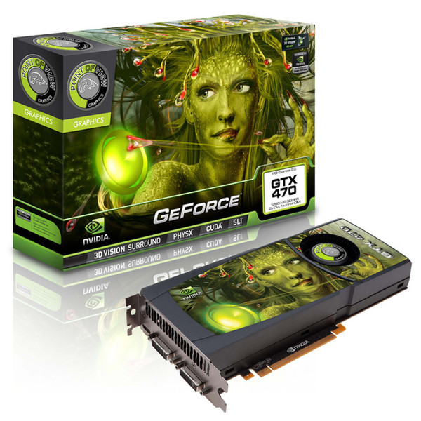 Point of View VGA-470-A1 GeForce GTX 470 1.25GB GDDR5 graphics card