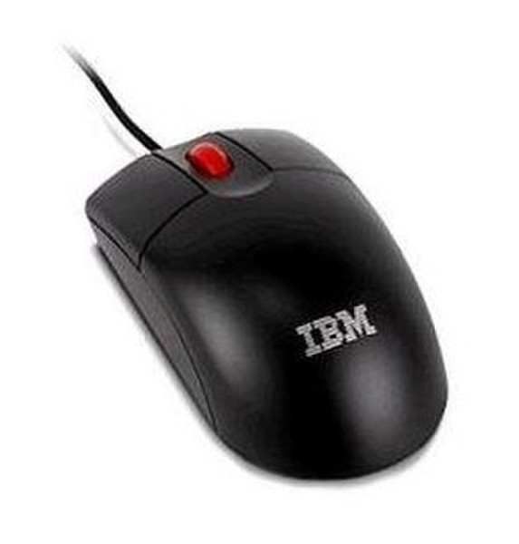 IBM 2-button optical Wheel Mouse - USB USB Оптический Черный компьютерная мышь