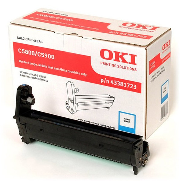 OKI 43381723 20000pages Cyan printer drum