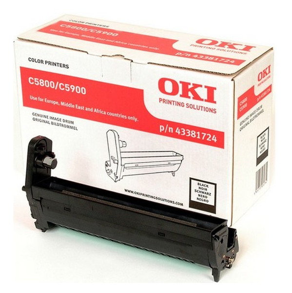 OKI 43381724 20000pages Black printer drum