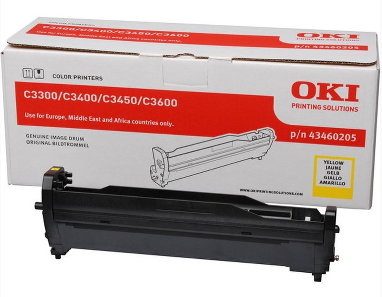 OKI 43460205 15000pages Yellow printer drum