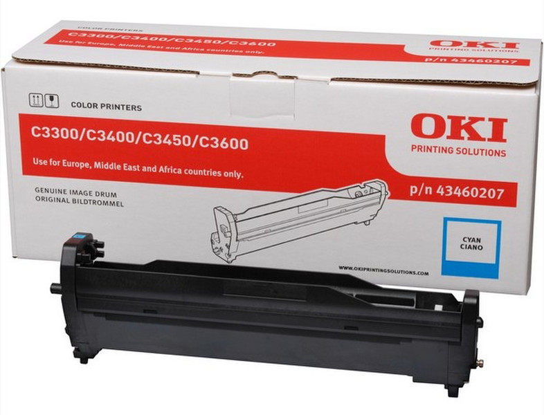 OKI 43460207 15000pages Cyan printer drum