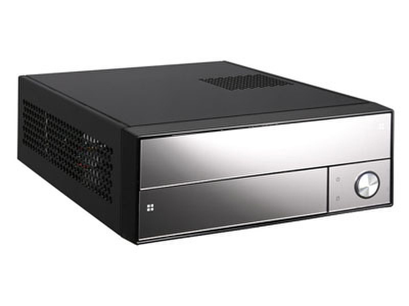 Apex Computer Technology MW-100 Niederprofil (superflach) 60W Schwarz, Silber Computer-Gehäuse