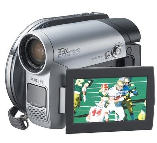 Samsung VP-DC161 Handheld camcorder 0.8MP CCD Black,Grey hand-held camcorder